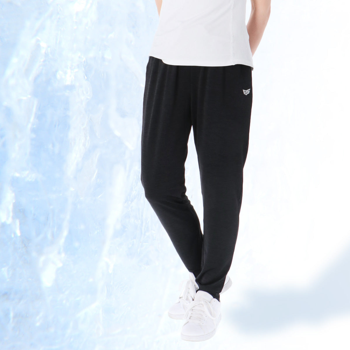 エスラッド ロングパンツ レディース アイス ICE JERSEY ブラック ESL751