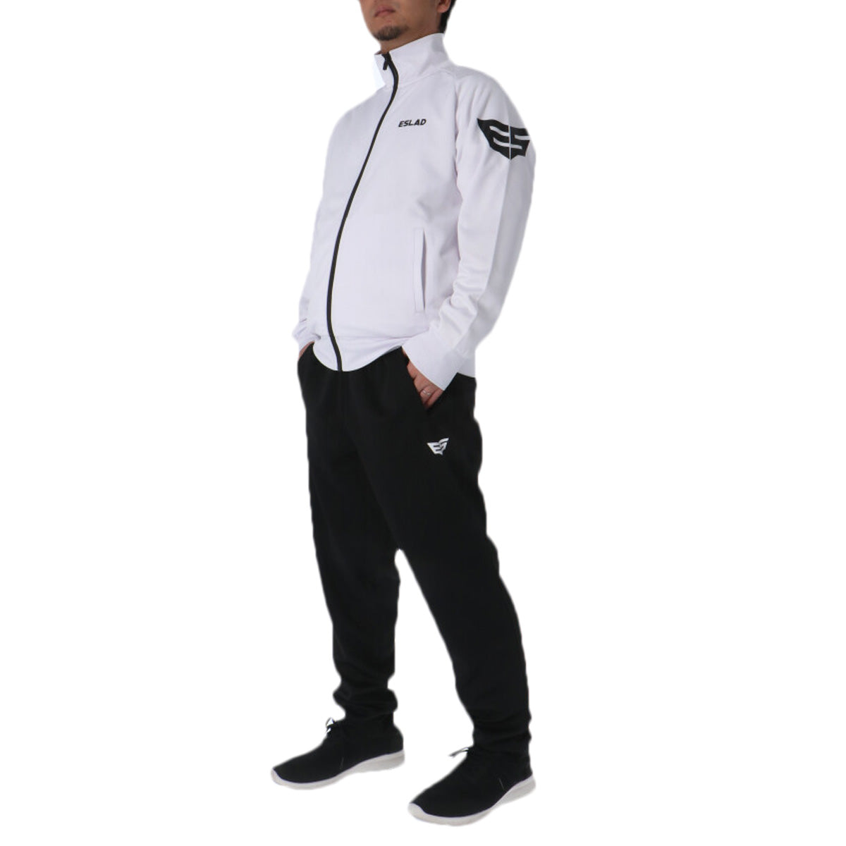 エスラッド ジャージ 上下 メンズ ストロング STRONG ブラック ホワイト ESM111