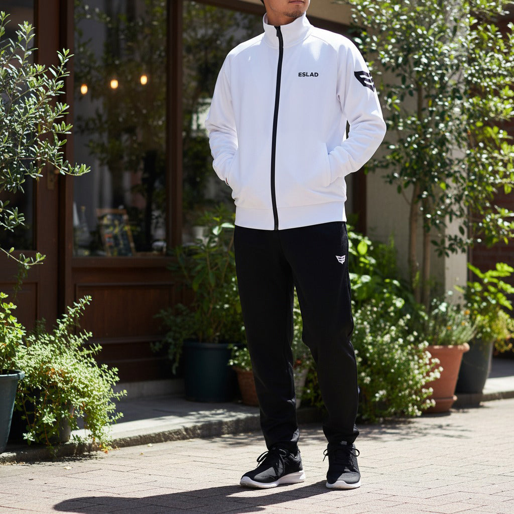 エスラッド ジャージ 上下 メンズ ストロング STRONG ブラック ホワイト ESM111