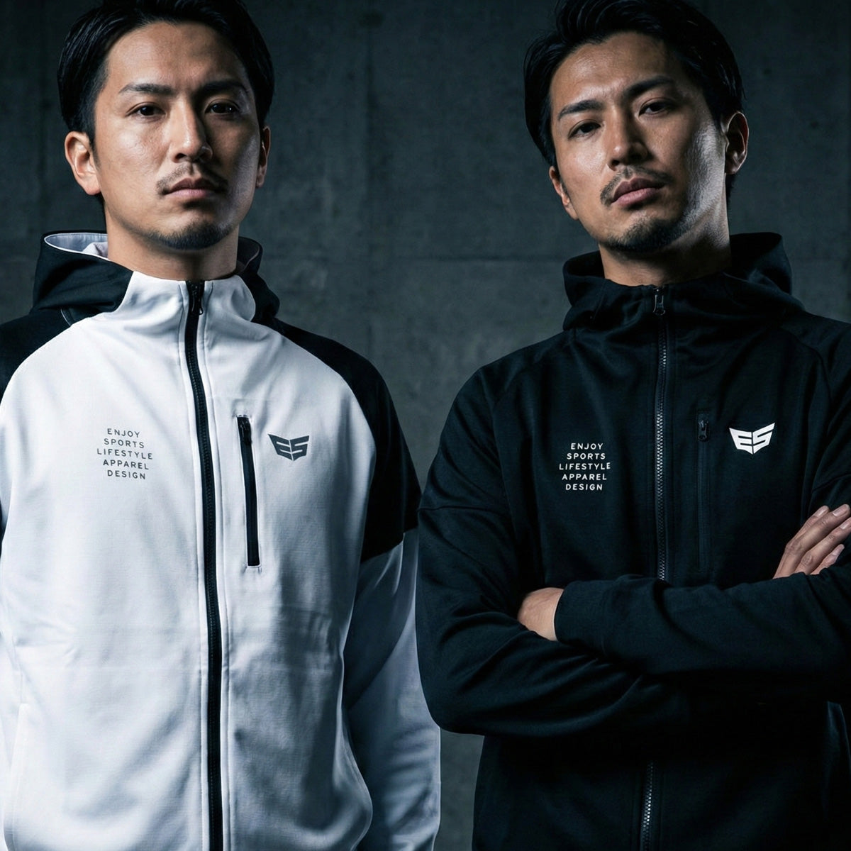 エスラッド ジャージ 上下 メンズ ストロング STRONG ブラック ホワイト ESM152