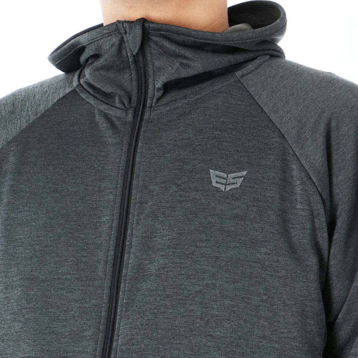 エスラッド ジャージ 上下 メンズ 杢ストレッチ RELAX PERFORMANCE ブラック ESM161