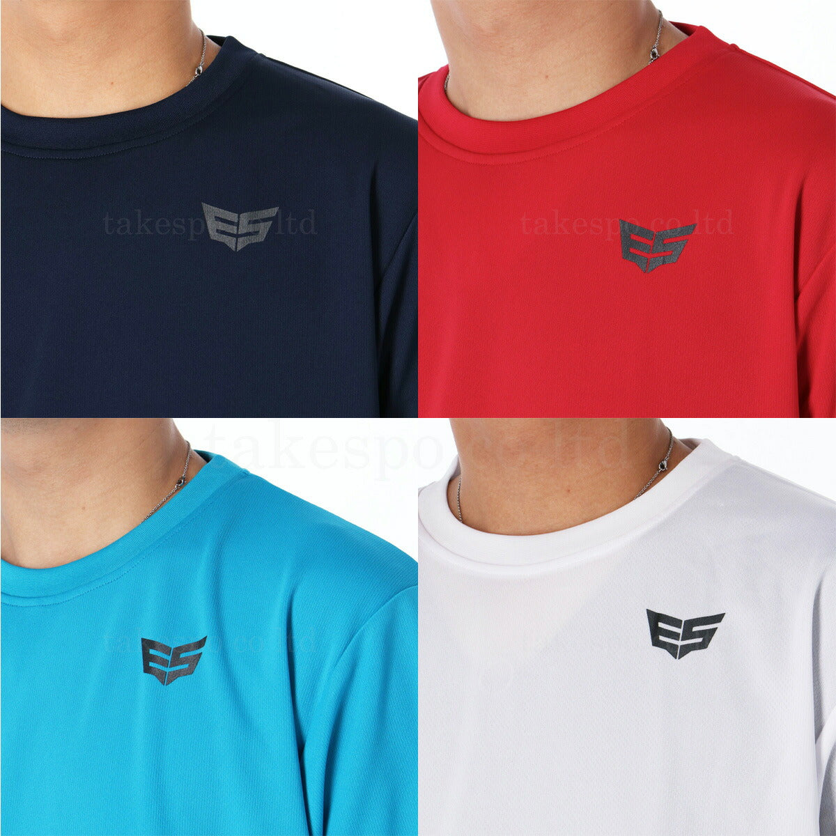 ESLAD WING DRY 半袖Tシャツ ハーフパンツ上下 メンズ｜ESM550-ESM741