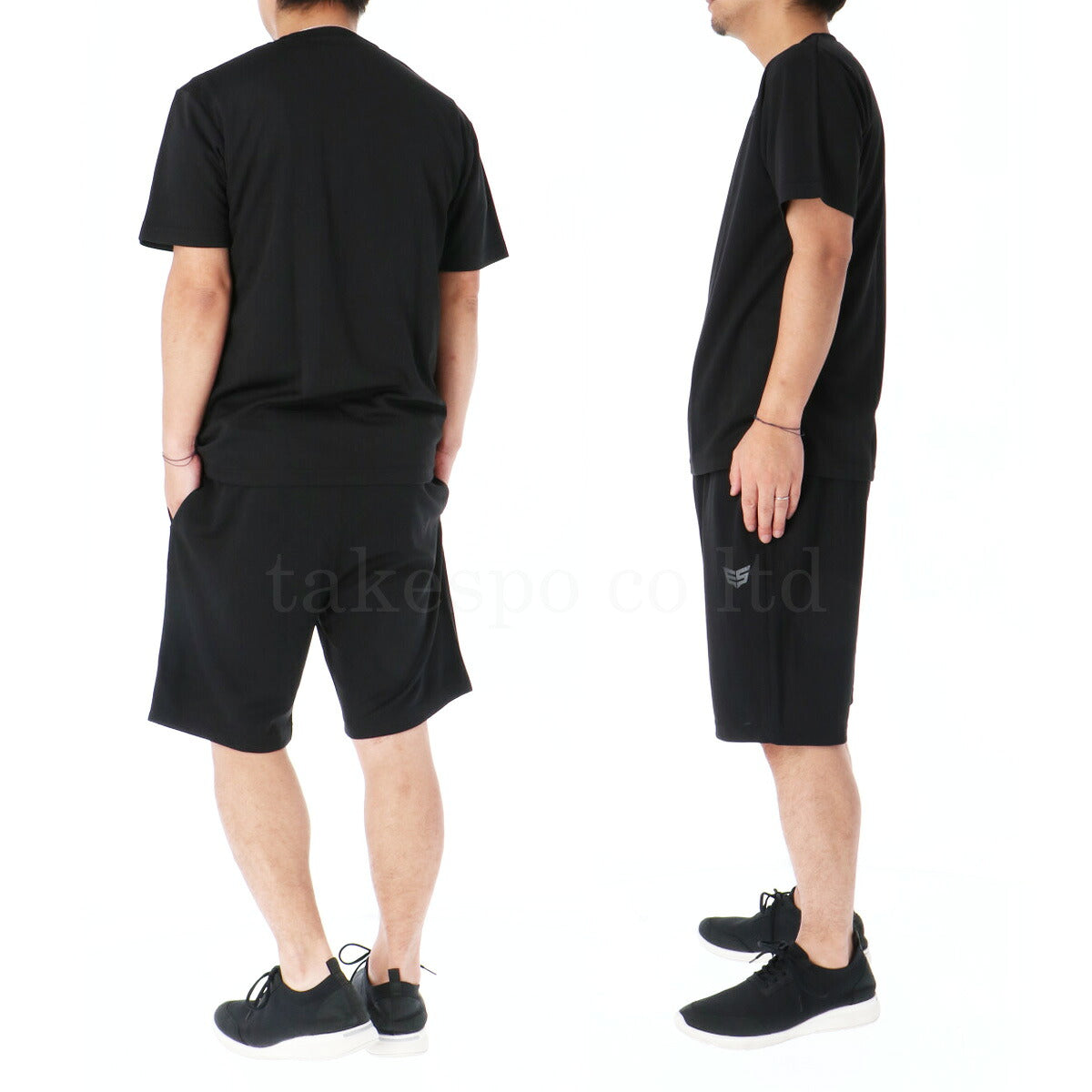 ESLAD WING DRY 半袖Tシャツ ハーフパンツ上下 メンズ｜ESM550-ESM741