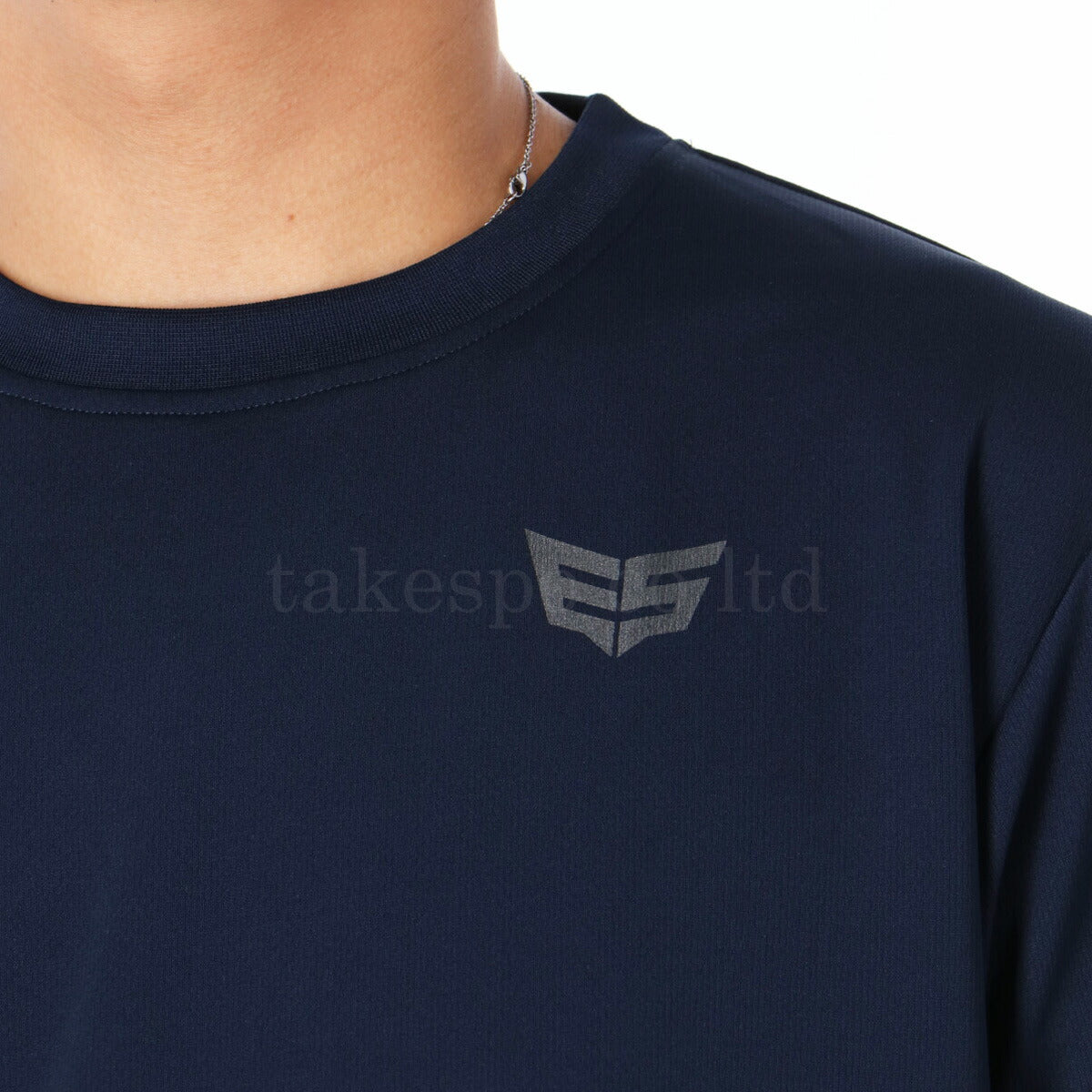エスラッド Tシャツ メンズ ドライ WING DRY ブラック ネイビー レッド ブルー ホワイト ESM550