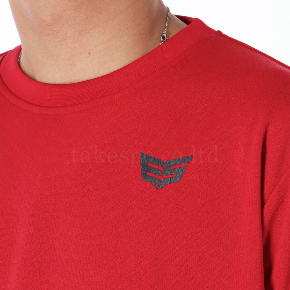 エスラッド Tシャツ メンズ ドライ WING DRY ブラック ネイビー レッド ブルー ホワイト ESM550