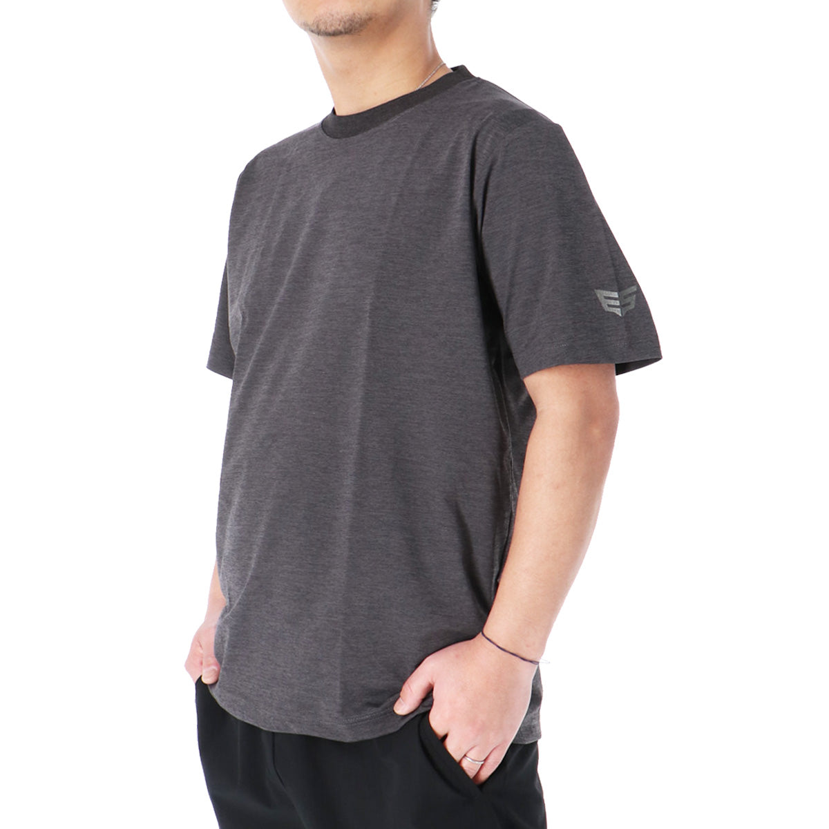 エスラッド Tシャツ メンズ カチオン ブラック ネイビー ESM551
