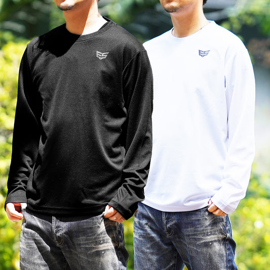 エスラッド Tシャツ メンズ ドライ WING DRY ブラック ネイビー ホワイト ESM552