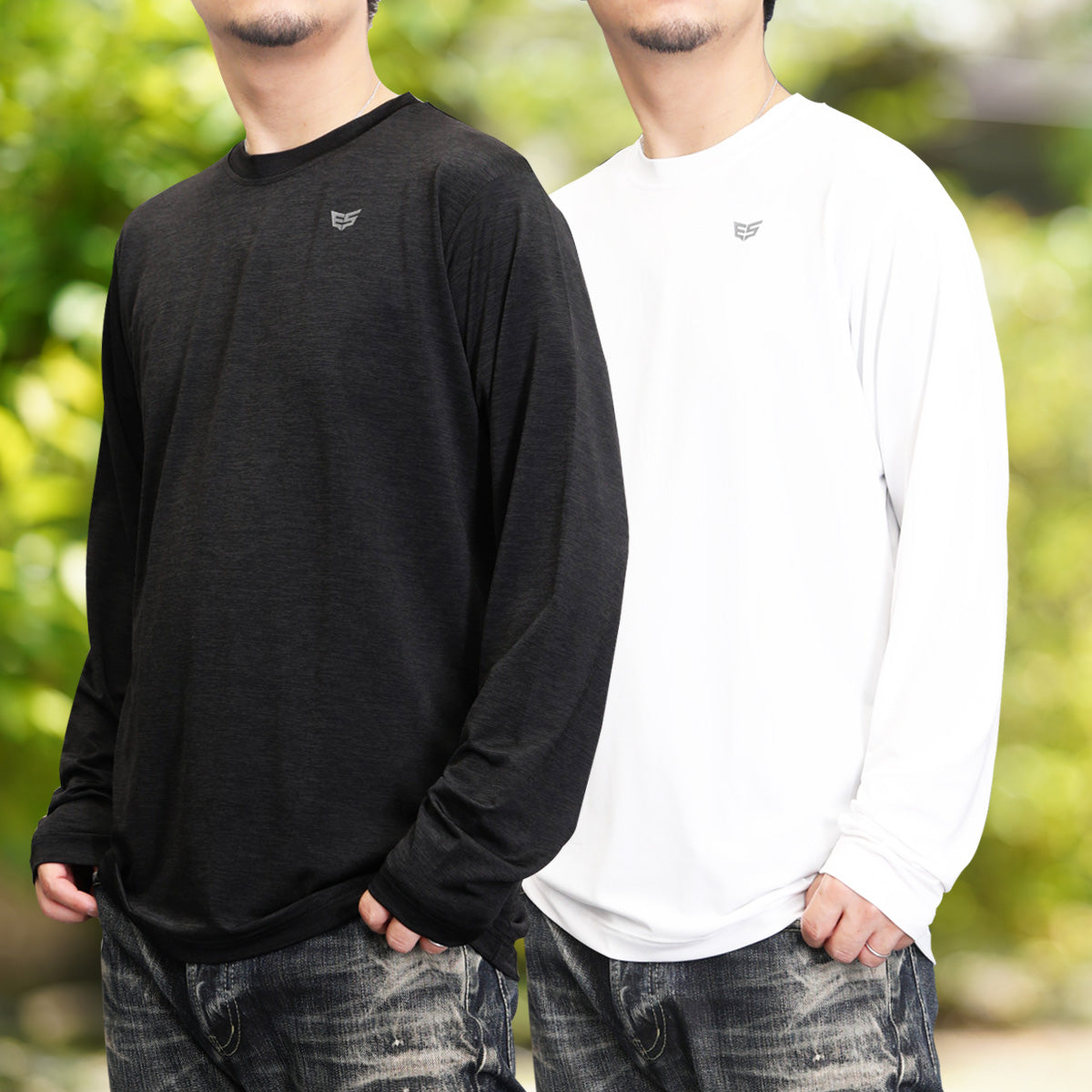 エスラッド Tシャツ メンズ アイス ICE JERSEY ブラック ホワイト ESM553