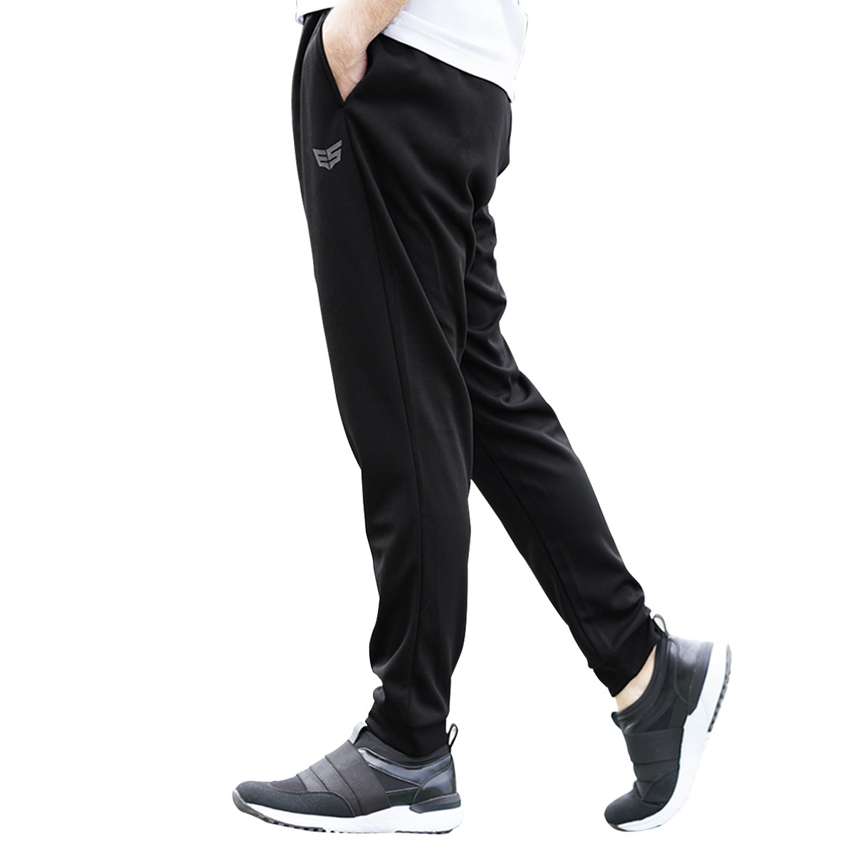 エスラッド ロングパンツ メンズ ブラック JPANTS