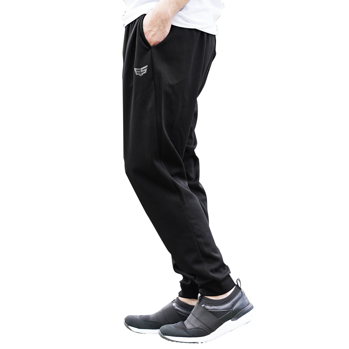 エスラッド ロングパンツ メンズ ブラック JPANTS